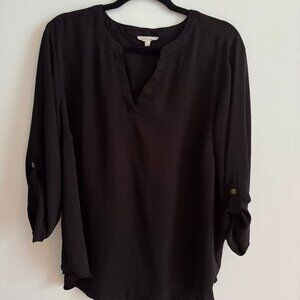 Women's Maurices Black Blouse